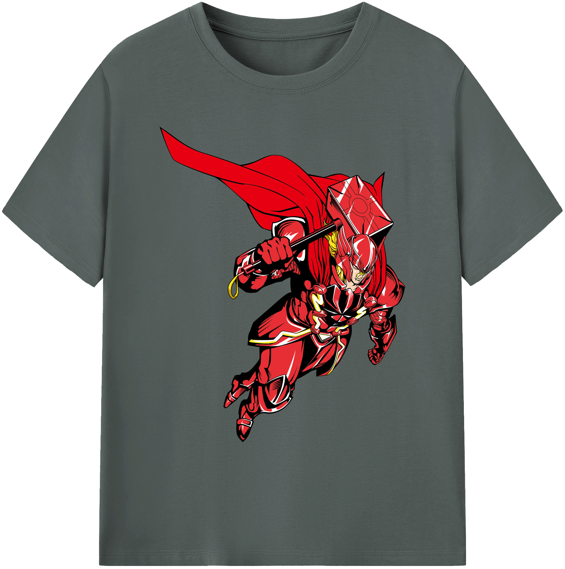 （画像用） アベンジャーズ The Avengers 綿100％ メンズ半袖Tシャツ｜肌触りやわらか＆通気性